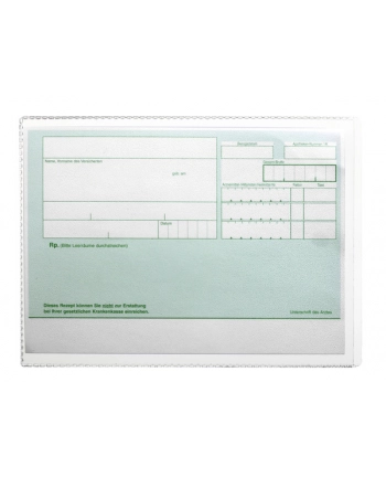 Obwoluta ochronna Durable A6 bezbarwna 10 szt. 2133 nr 1