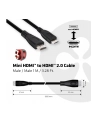 Club 3D Kabel HDMI - Mini HDMI 1m Czarny (CAC-1350) - nr 26