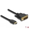 Kabel Delock DELOCK Kabel DVI 18+1 St > HDMI-A St 1.0m schwarz - nr 16