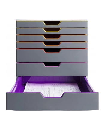 Durable Pojemnik Na Dokumenty 7Szuflad Varicolor nr 1