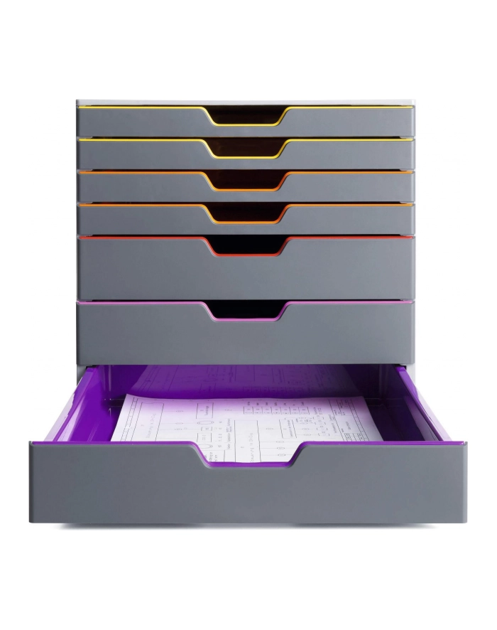 Durable Pojemnik Na Dokumenty 7Szuflad Varicolor główny