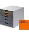 Durable Pojemnik Na Dokumenty 7Szuflad Varicolor - nr 36