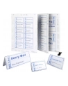 Durable Wkłady Do Identyfikatorów Badgemaker 54x90mm 240szt. Białe - nr 19