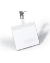 Identyfikator z klipsem 90x60 poziom Durable - nr 13