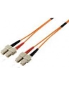 EQUIP   PATCHCORD ŚWIATŁOWODOWY  SC -  SC, DUPLEX OS2, 1M  (253331) - nr 7