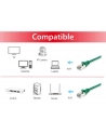 Equip Patchcord Cat 6a, SFTP, 3m, zielony (606405) - nr 1