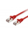 Equip Patchcord Cat 6a, SFTP, 3m, czerwony (606505) - nr 1