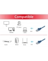 Equip ECO RJ-45/RJ-45 kat.6 U/UTP Niebieski 0,25m (625433) - nr 1