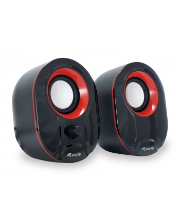 Equip Stereo czarno-czerwone (245332) nr 2