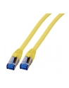 EFB Patchcord RJ45 S / FTP CAT.6A kat. 7 Raw kabel TPE superflex 1m żółty (K5525FGE1) - nr 1