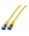 efb-elektronik Patchcable RJ45 S/FTP, kat. 6A, kat. 7 RohCable TPE superflex, 2m, żółty (K5525FGE.2) - nr 6