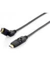 Equip 119363 HighSpeed HDMI Cable with Ethernet, black 3,0m, swivel, b - nr 12