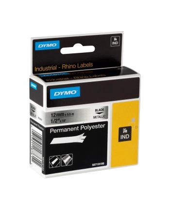 Dymo Taśma Poliestrowa Trwała Metaliczna 12Mm 18486 nr 1