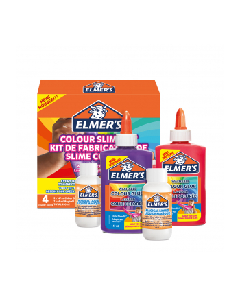 Elmers zestaw do Slime kolorowego  4 elementy