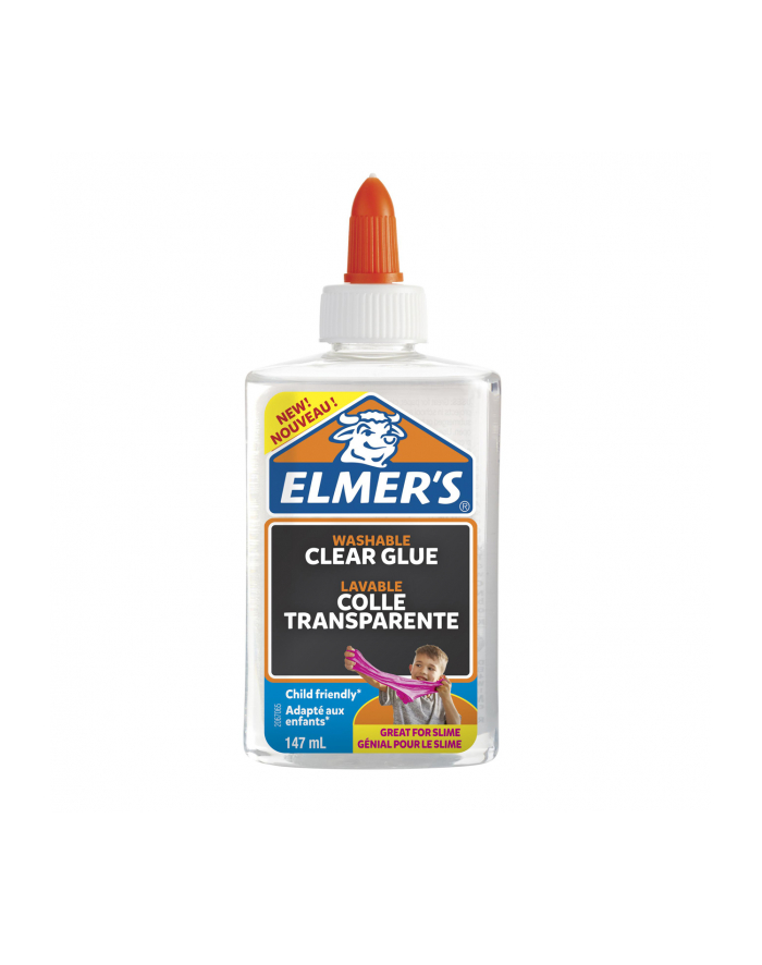 ELMER'S PRZEZROCZYSTY KLEJ W PŁYNIE CLEAR SCHOOL GLUE 147 ML, 2077929 główny