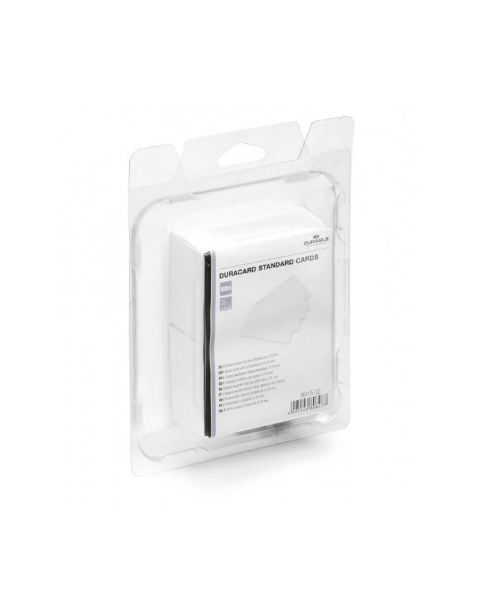 Durable Karty Standard Do Id 300 Duracard 100 Szt Białe (891502) główny