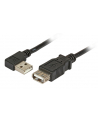 Kabel USB TecLine USB A 0.5m czarny (39912500) - nr 1