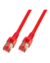 EFB Patchcord Cat.6 S/FTP PIMF 0.5m czerwony (K5512.0,5) - nr 3