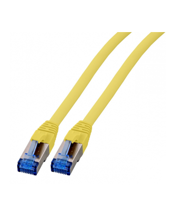 efb-elektronik Patchcable RJ45 S/FTP, kat. 6A, kat. 7 RohCable TPE superflex, 2m, żółty (K5525FGE.2)