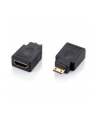 Equip 118914 miniHDMI (Type C) > HDMI (Type A) Adapter M/F, black, gol - nr 8