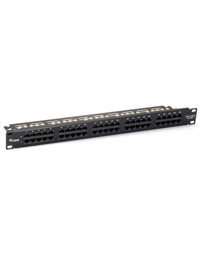 Equip 19'' Patch Panel ISDN So, 50-Port, black (125295) główny