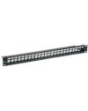 Equip Cat. 6a Keystone Patch Panel, shielded, black (769124) - nr 10