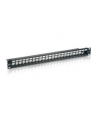 Equip Cat. 6a Keystone Patch Panel, shielded, black (769124) - nr 3