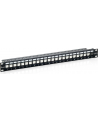 Equip Cat. 6a Keystone Patch Panel, shielded, black (769124) - nr 4