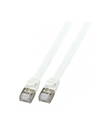 EFB  PATCHCORD PŁASKI, U/FTP, CAT.6A, PVC, 0.25M (K5545GR.0,25) (K5545GR025)