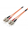 EQUIP   PATCHCORD ŚWIATŁOWODOWY  SC -  SC, DUPLEX OS2, 1M  (253331) - nr 1