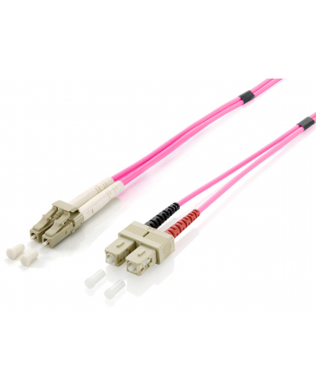 EQUIP  PATCHCORD ŚWIATŁOWODOWY  SC  -  LC,  MULTI- MODE, 50/125   OM4, 3M  (255533)