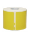 DYMO COLOURED LABELS 54 X 101 MM 220 PCS BLACK YELLOW - nr 33