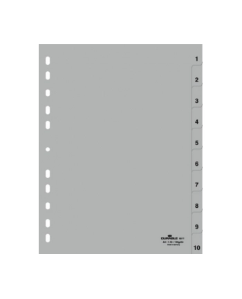 Durable Przekładki Pp A4 Szare 6511