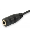 Kabel Equip Jack 3.5mm - Jack 3.5mm x2 0.2m czarny (147941) - nr 8