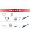 Equip Patchcord CAT.6a SFTP 0,5m niebieski (606202) - nr 1