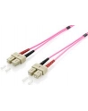 Equip Patchcord światłowodowy SC - SC Multimode Duplex OM4, 3m (255523) - nr 8