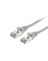 Equip Patchkabel equip RJ45 S/FTP C6 15.00m Grau HF (605508) - nr 1