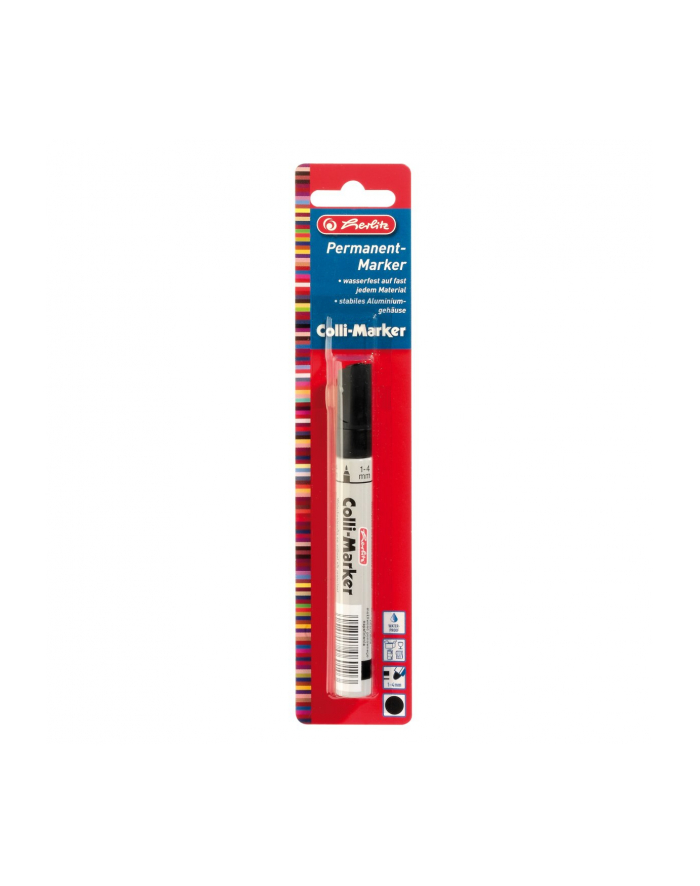 Herlitz Mazak Wodoodporny Coli Czarny 1-4Mm główny