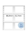 Herma Etykiety do kodów kreskowych białe 88.9 x 35.7 mm 8000szt. 8220 - nr 1