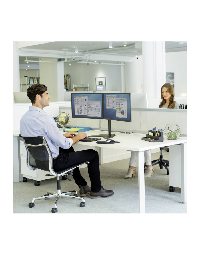Fellowes wolnostojące ramię na 2 monitory poziome Professional Series (8043701) główny