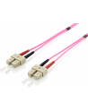 Equip Patchcord światłowodowy SC - SC Multimode Duplex OM4, 0.5m (255529) - nr 6