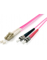 Equip Patchcord światłowodowy LC - ST Multimode Duplex OM4, 0.5m (255549) - nr 6