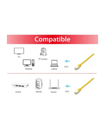 Equip Patch Cable S/FTP Cat.6a - 20m (605669) nr 1