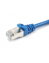 Equip Patchcord CAT.6a SFTP 1m niebieski (606203) - nr 1