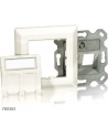 Equip RJ45 Rahmenset Equip 3xRJ45 Unterputz reinwei (761304) - nr 6