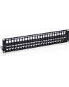 Equip PatchPanel 19'' 48-Port Cat.6a Keystone (2HE) geschirmt (769349) - nr 5