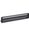 Equip PatchPanel 19'' 48-Port Cat.6a Keystone (2HE) geschirmt (769349) - nr 7