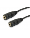 Kabel Equip Jack 3.5mm - Jack 3.5mm x2 0.2m czarny (147941) - nr 12