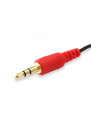 Kabel Equip Jack 3.5mm - Jack 3.5mm x2 0.2m czarny (147941) - nr 23