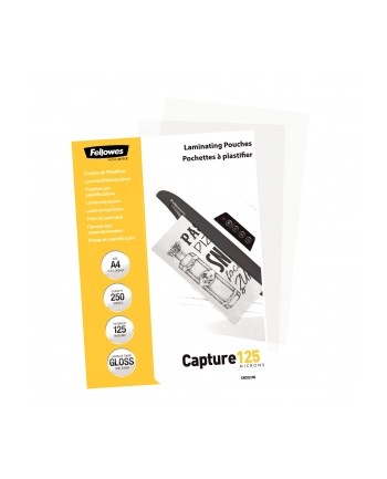 Fellowes A4 Glossy 125 Micron Laminating Pouch 250-Value Pack nr 1